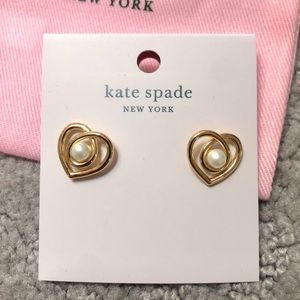 Kate Spade Infinite Heart Studs